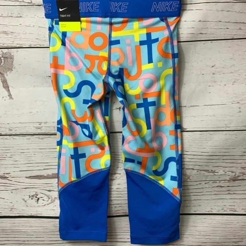 NWT Nike Mesh Capri Leggings